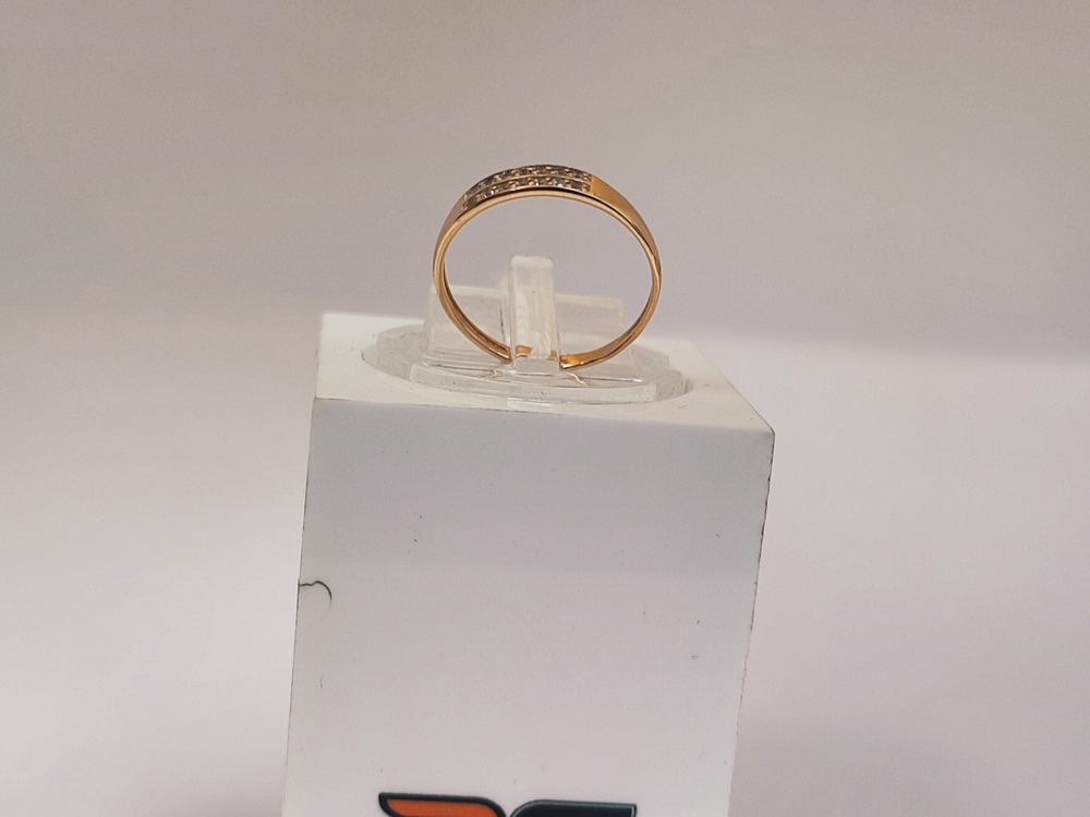 КОЛКМИ585 КОЛЬЦО С КАМНЯМИ (Au 585)