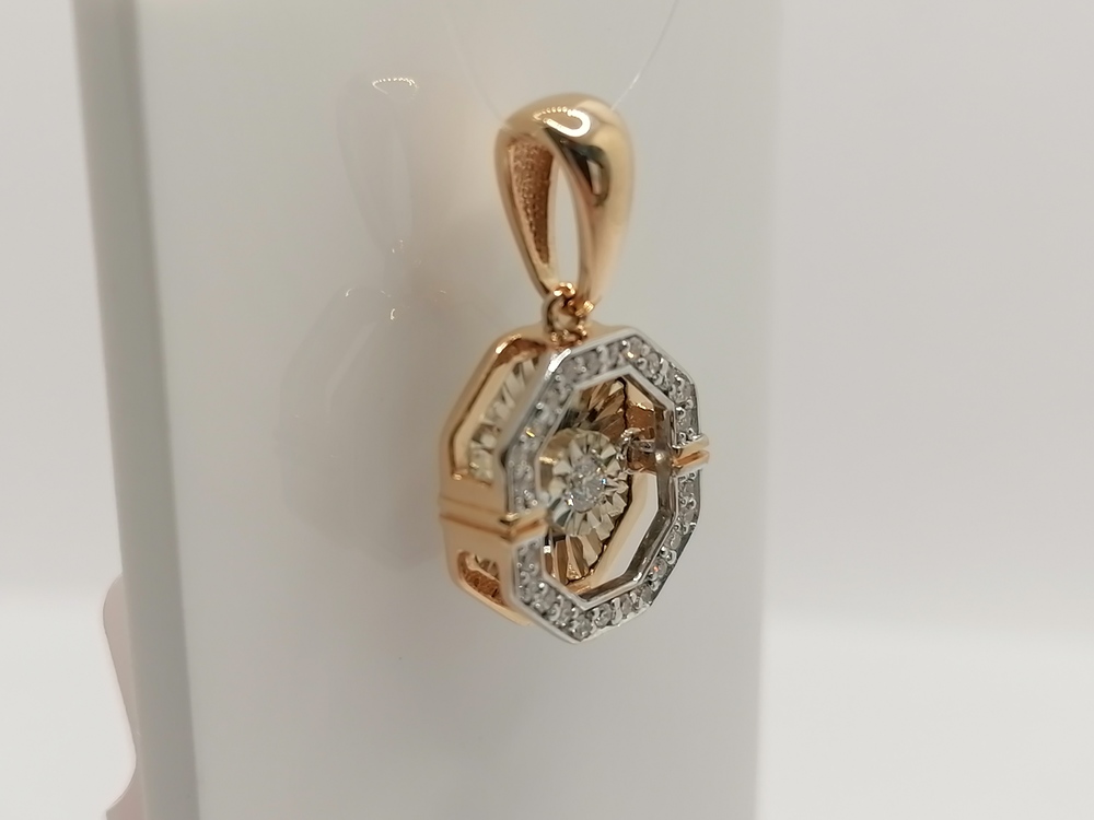 ПОДВЕСКА БРИЛЛИАНТ (Au 585)