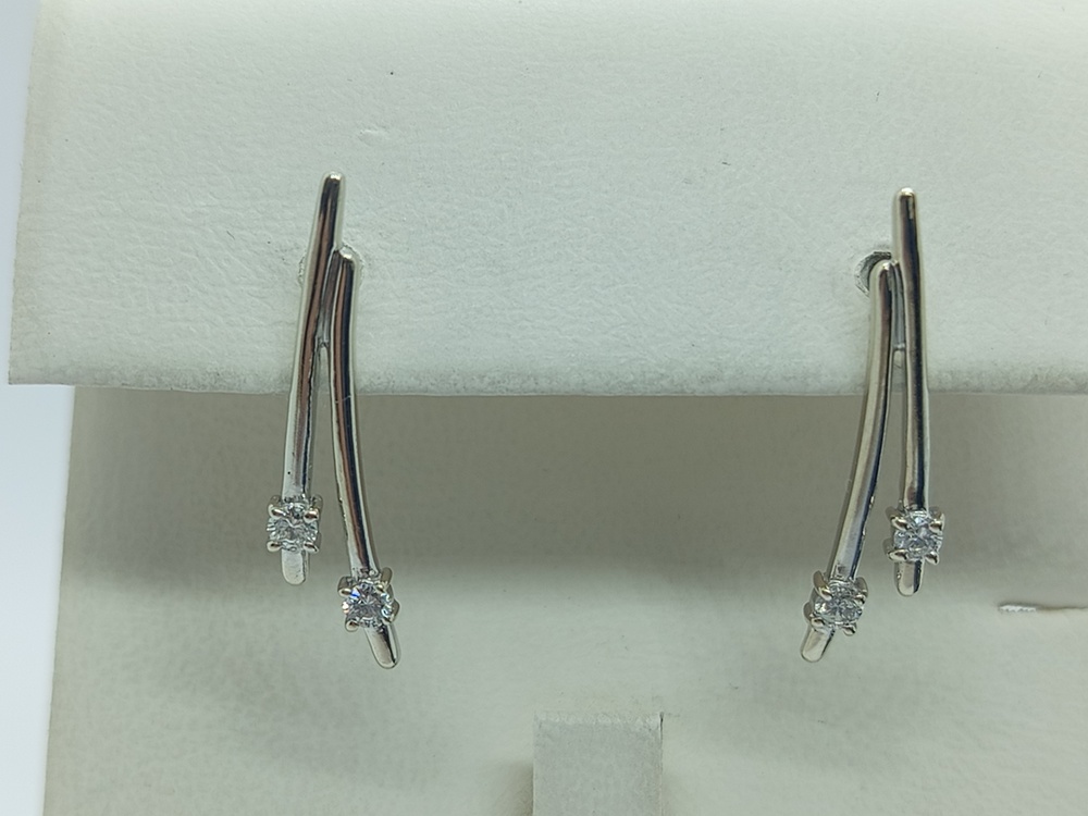 СЕРЬГИ БРИЛЛИАНТ (Au 585)