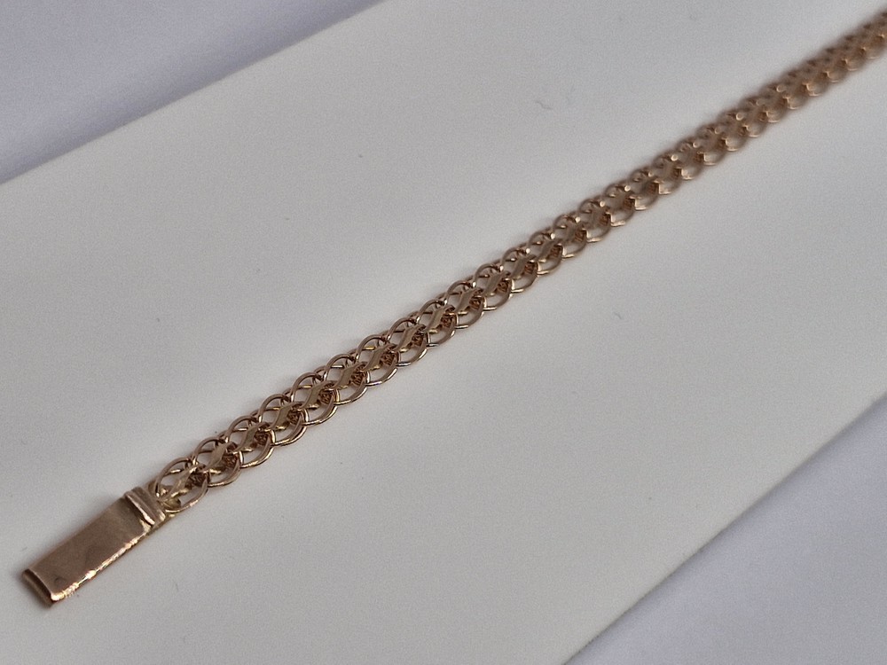 БРАСЛЕТ ПОЛНОВЕСНЫЙ Кайзер (Au 585)