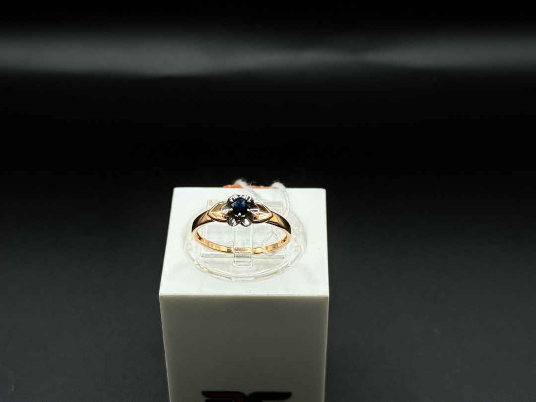 КОЛКМ585 КОЛЬЦО С КАМНЕМ (Au 585)