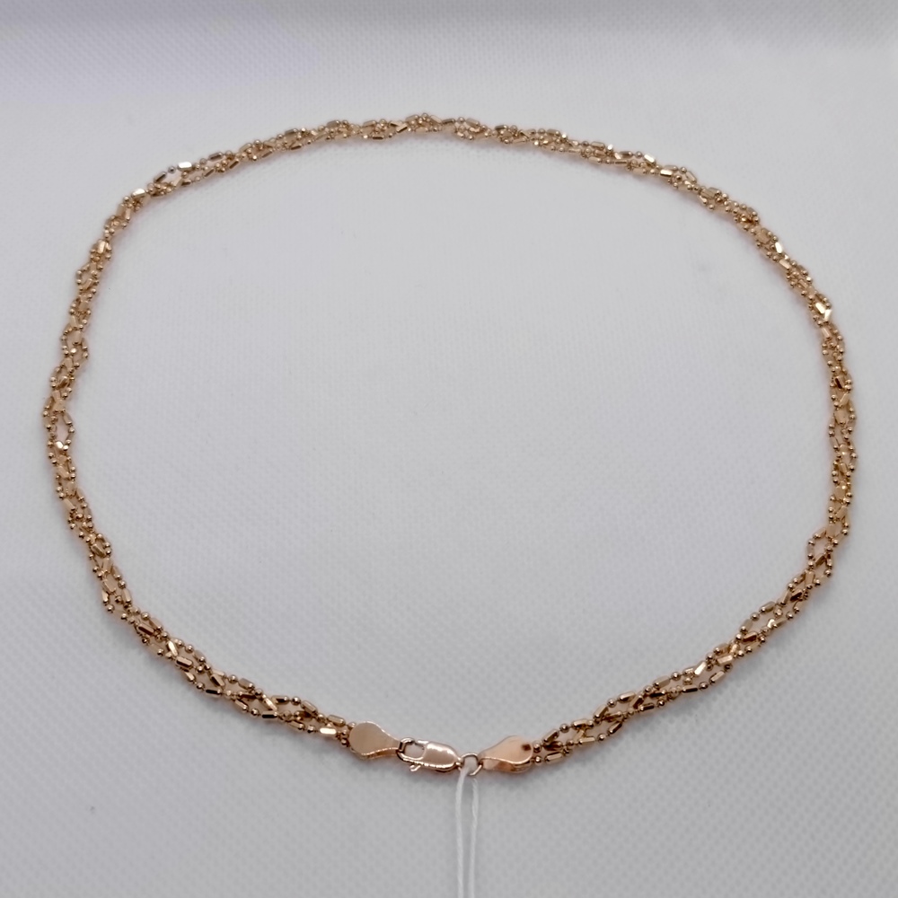 КОЛЬЕ БЕЗ КАМНЯ Au 585