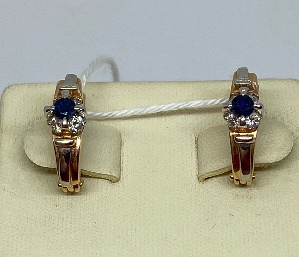 СЕРЬГИ БРИЛЛИАНТ (Au 585)