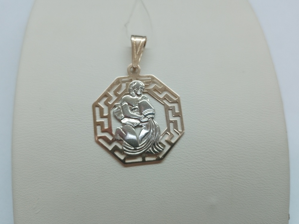 ПОДВЕСКА ЗНАК ЗОДИАКА без камня (Au 585)