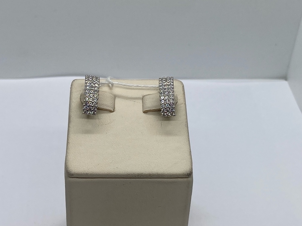 СКМИ585 СЕРЬГИ С КАМНЯМИ (Au 585)