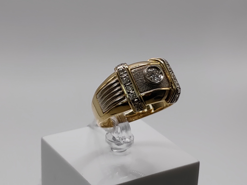 ПЕЧАТКА БРИЛЛИАНТ Au 750