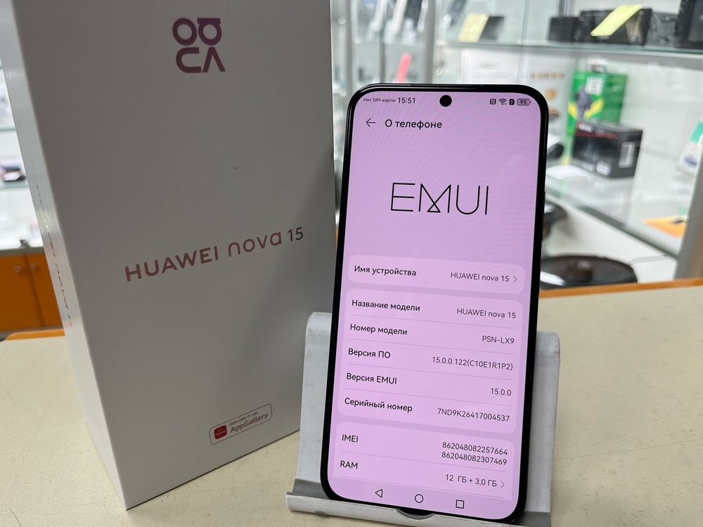 Смартфон Huawei Nova 15 12/256