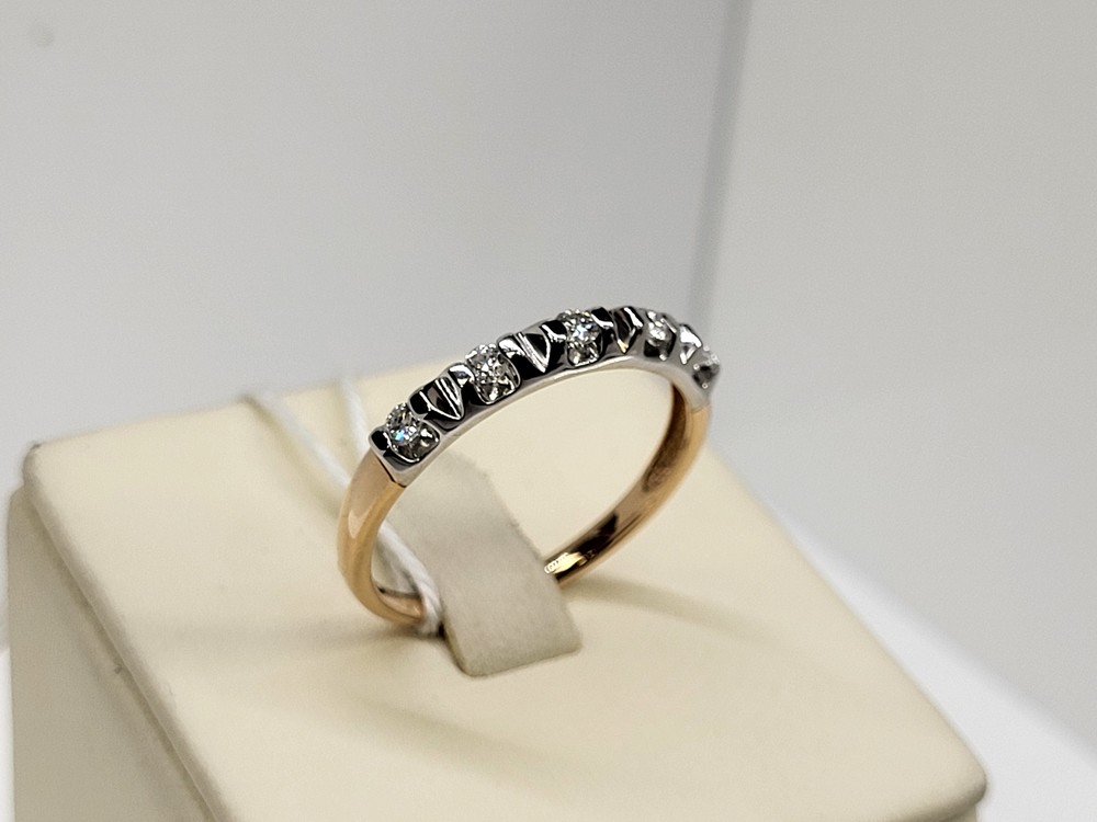 КОЛЬЦО БРИЛЛИАНТ Au 585