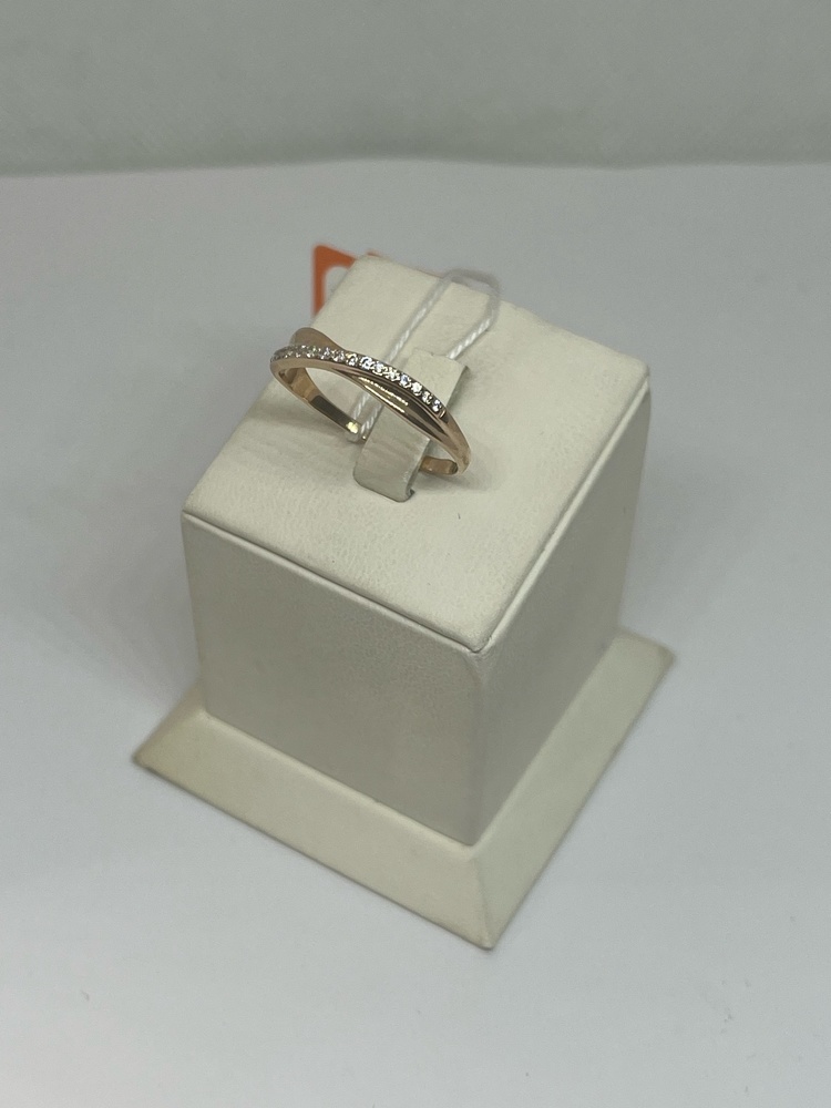 КОЛКМИ585 КОЛЬЦО С КАМНЯМИ (Au 585)