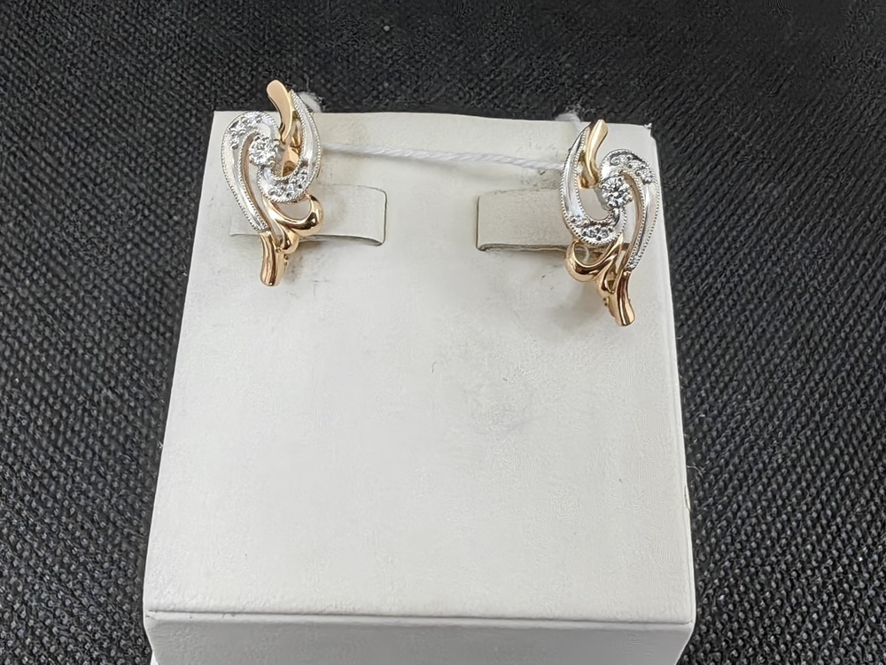 СЕРЬГИ БРИЛЛИАНТ (Au 585)