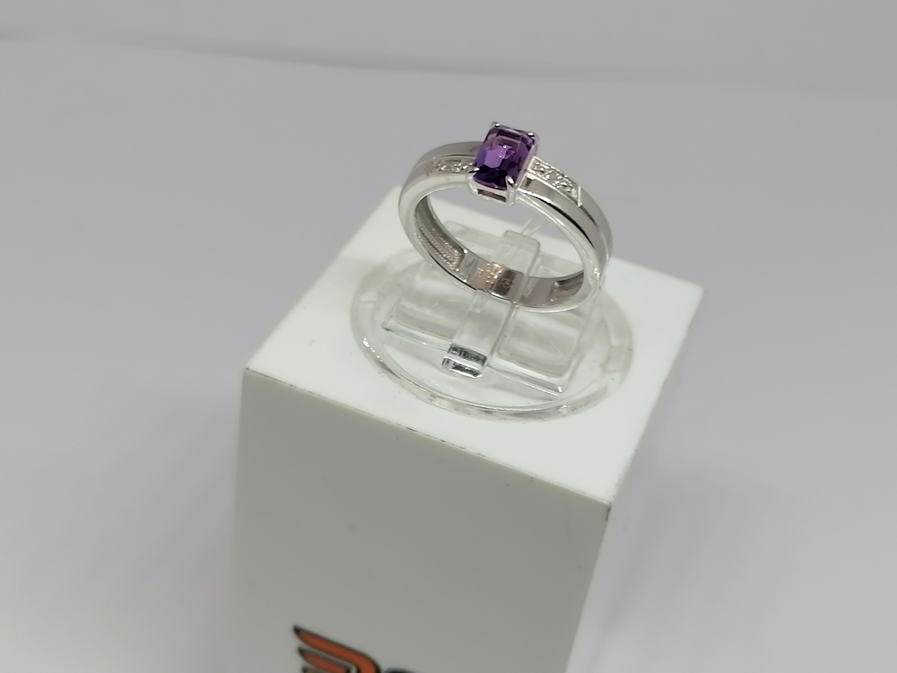 КОЛЬЦО БРИЛЛИАНТ (Ag 925)