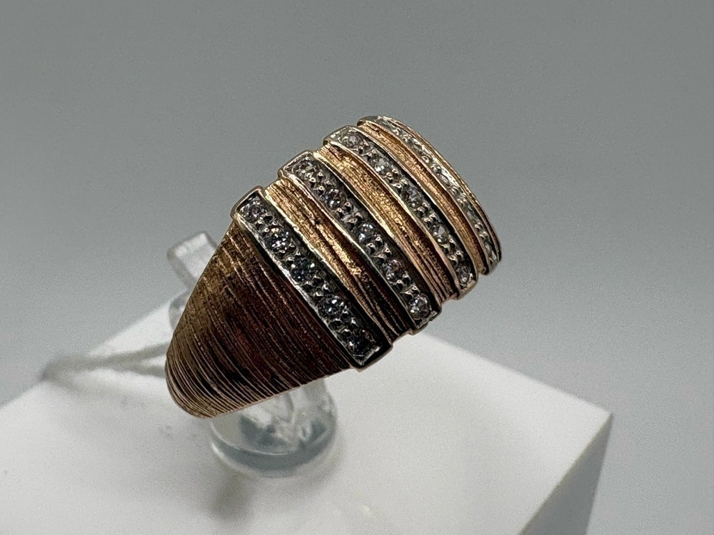 КОЛКМИ585 КОЛЬЦО С КАМНЯМИ (Au 585)