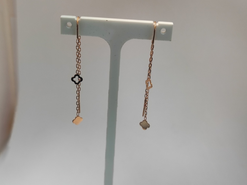 СПРО585 СЕРЬГИ ПРОДЕВКИ (Au 585)