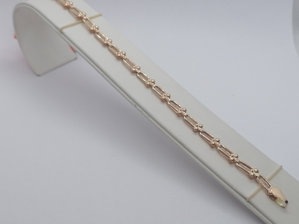 БРАСЛЕТ ФАНТАЗИЯ без камня (Au 585)