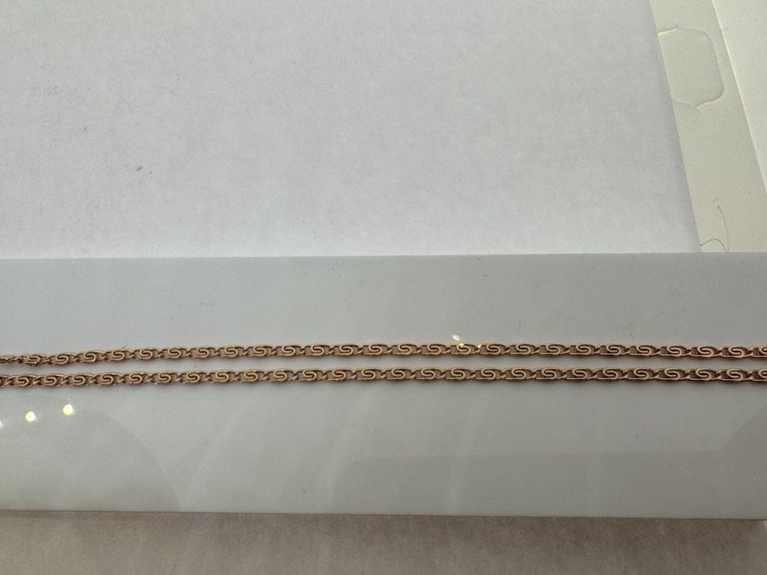 ЦЕПЬ ПУСТОТЕЛАЯ Улитка (Au 585)