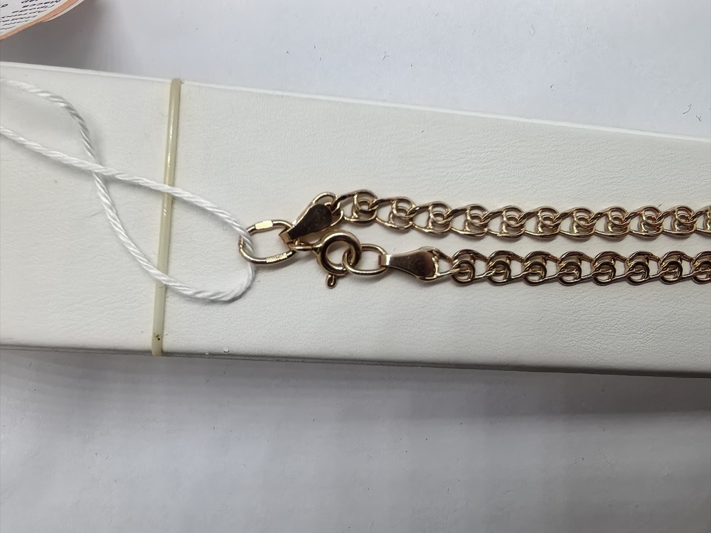 ЦПЛ585 ЦЕПЬ ПУСТОТЕЛАЯ Лав (Au 585)