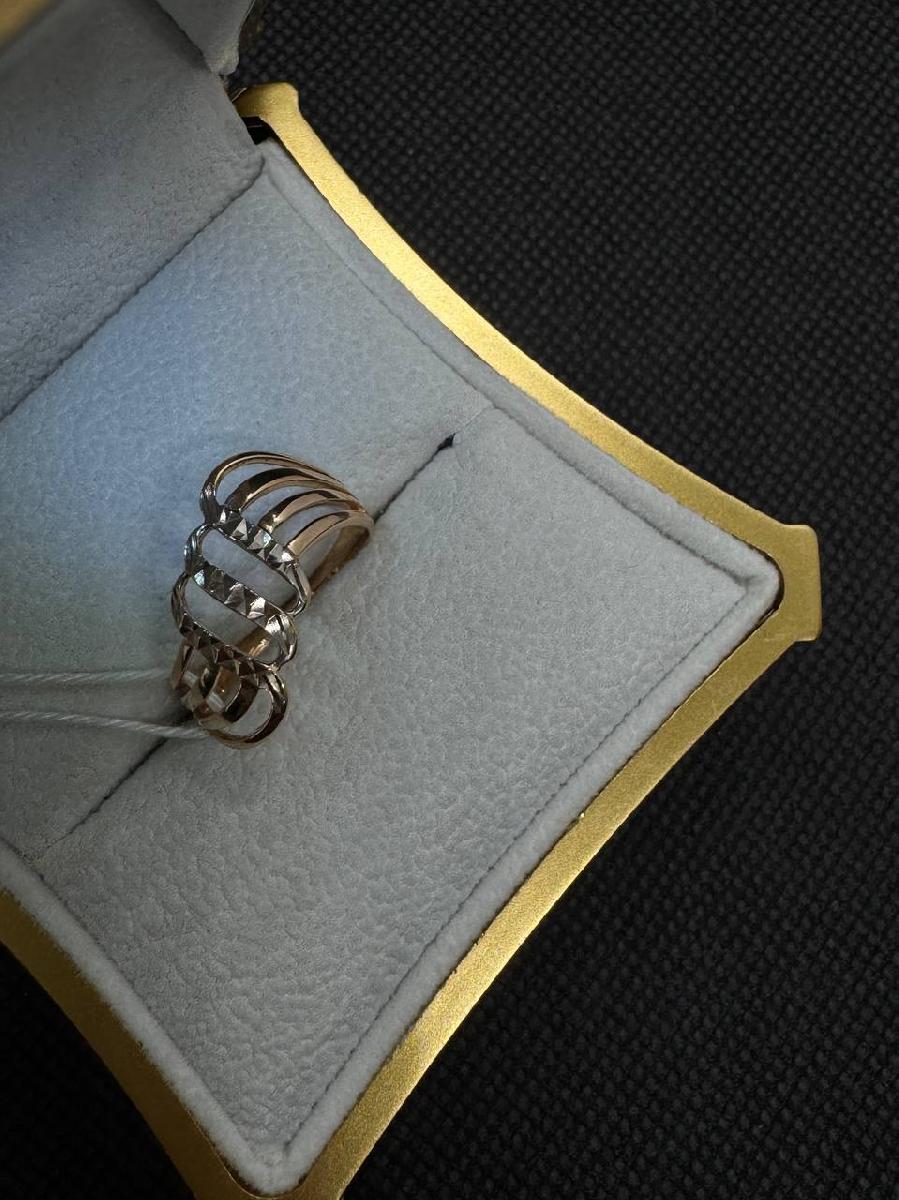 КОЛБКМ585 КОЛЬЦО БЕЗ КАМНЯ (Au 585)