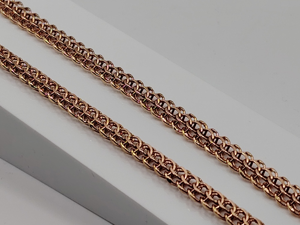 ЦЛИТ585 ЦЕПЬ ПОЛНОВЕСНАЯ Итальянка (Au 585)