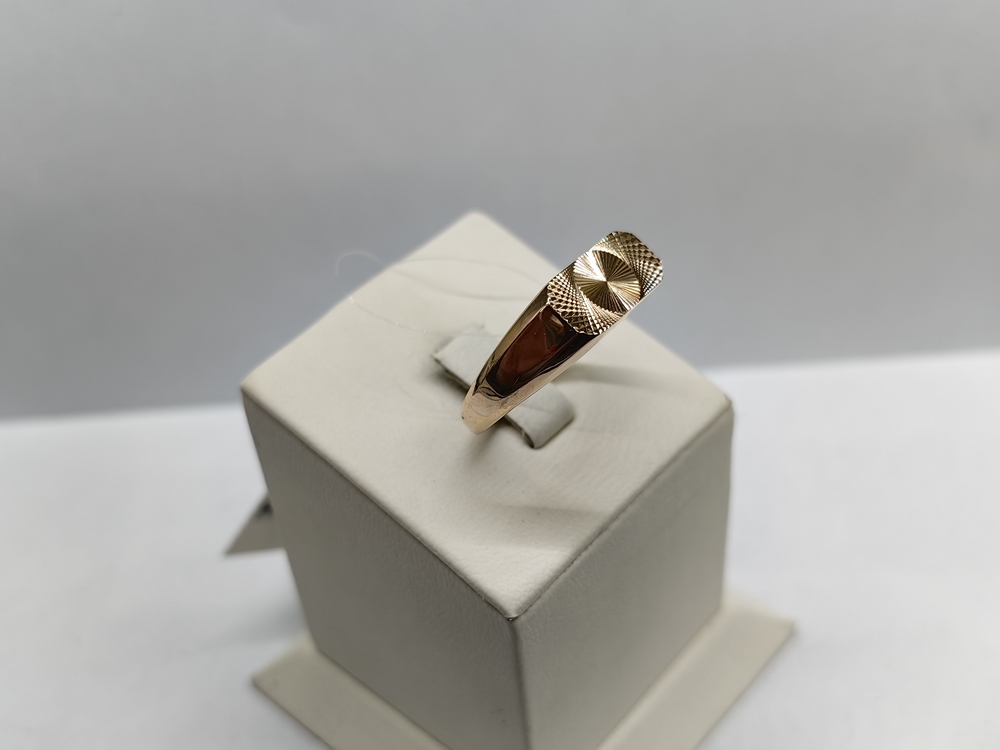 КОЛЬЦО ПЕЧАТКА без камня (Au 585)