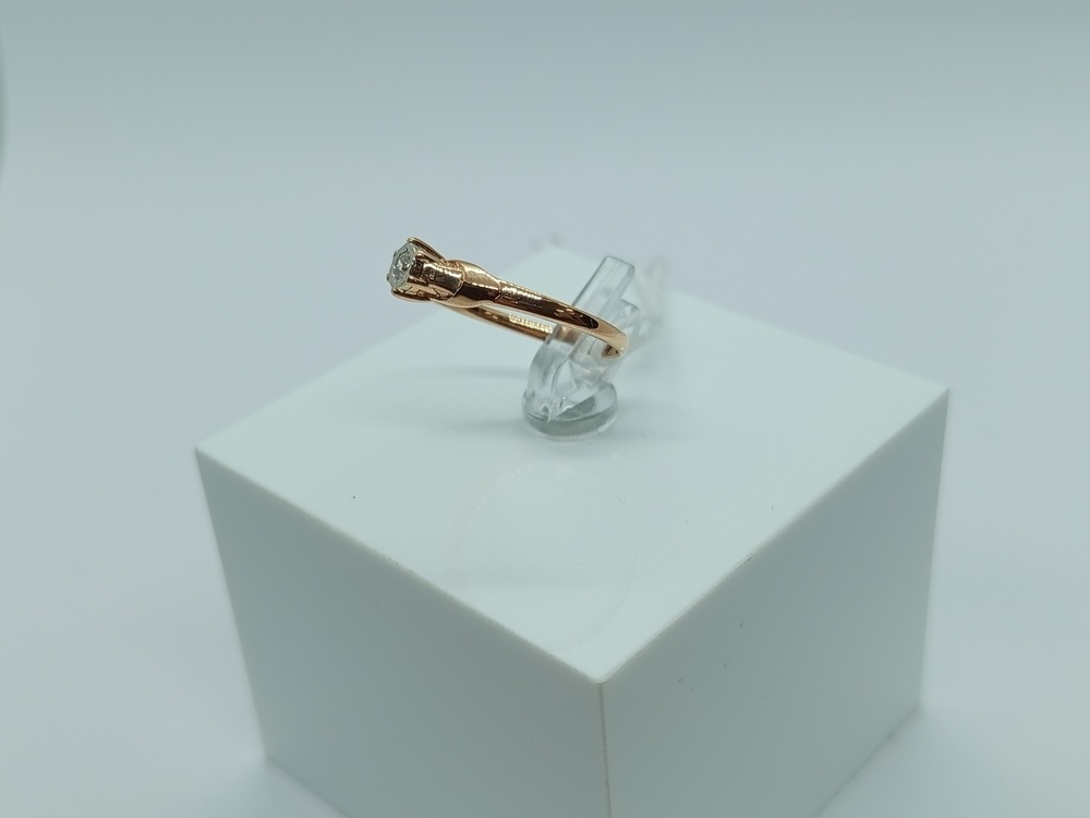 КОЛЬЦО БРИЛЛИАНТ Au 585