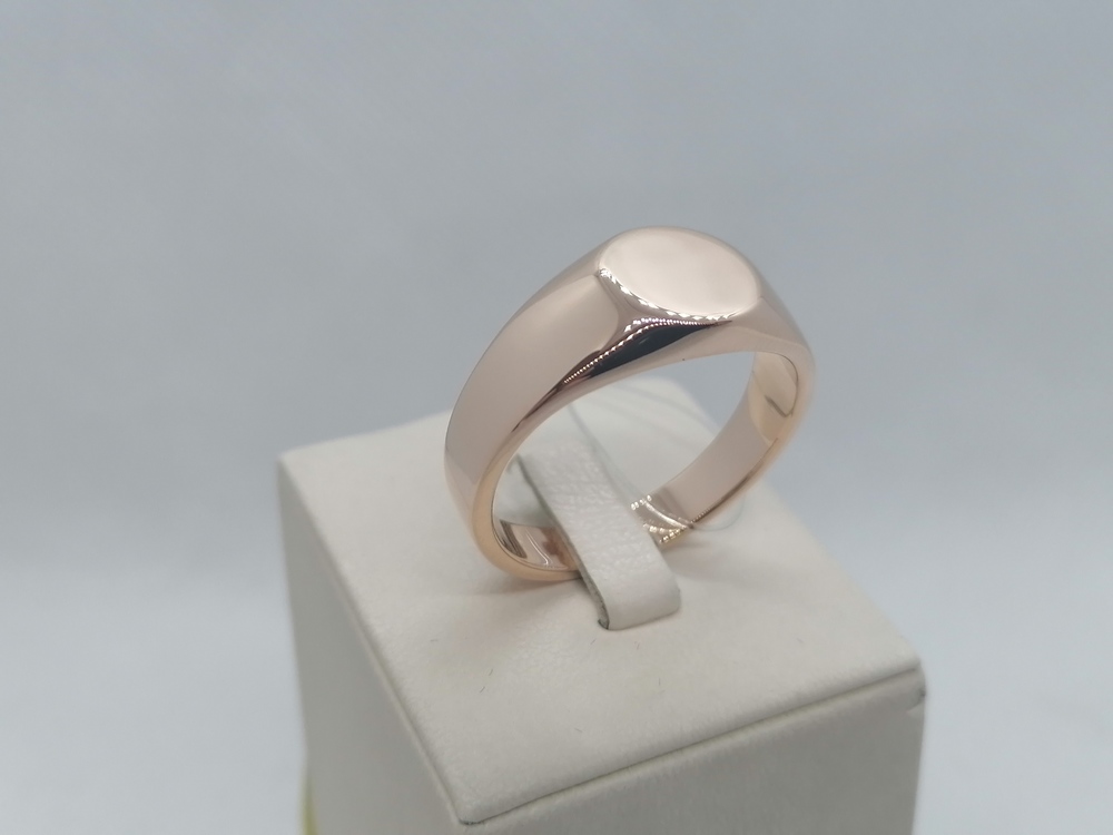 01-0063 КОЛЬЦО ПЕЧАТКА без камня (Au 585)