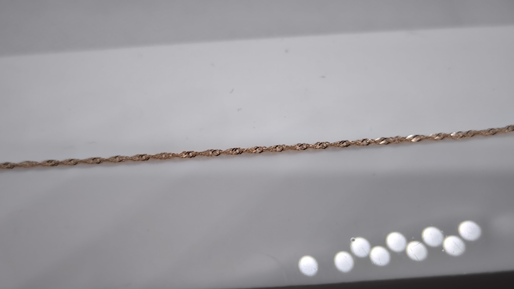 БРАСЛЕТ ПОЛНОВЕСНЫЙ Сингапур Au 585