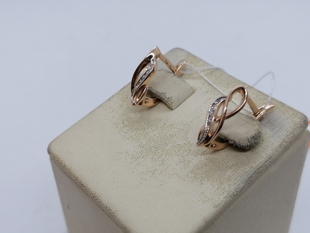 СЕРЬГИ БРИЛЛИАНТ (Au 585)