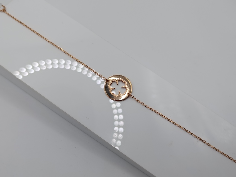 БРАСЛЕТ ПОЛНОВЕСНЫЙ Фантазия Au 585