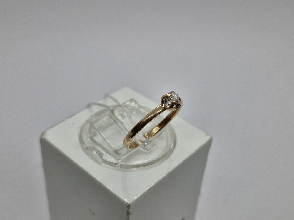 КОЛЬЦО БРИЛЛИАНТ Au 585