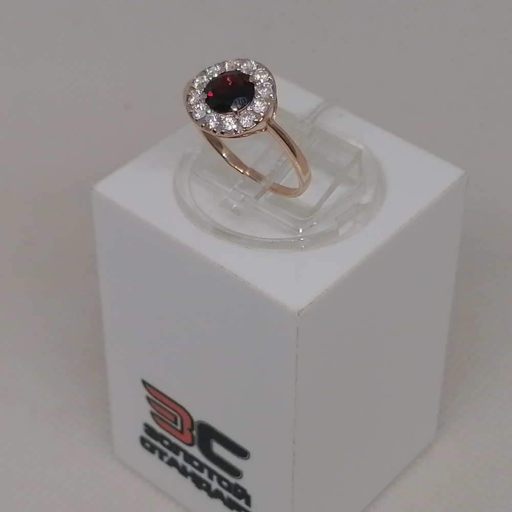 КОЛКМИ585 КОЛЬЦО С КАМНЯМИ (Au 585)