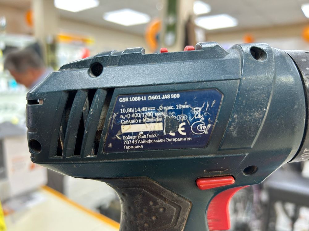 Шуруповерт Bosch GSR 1080-2-LI