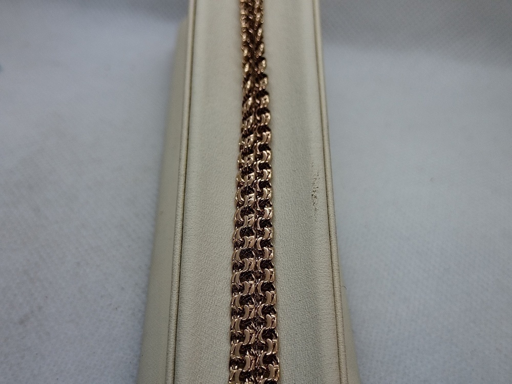 ЦЕПЬ ПОЛНОВЕСНАЯ Бисмарк (Au 585)