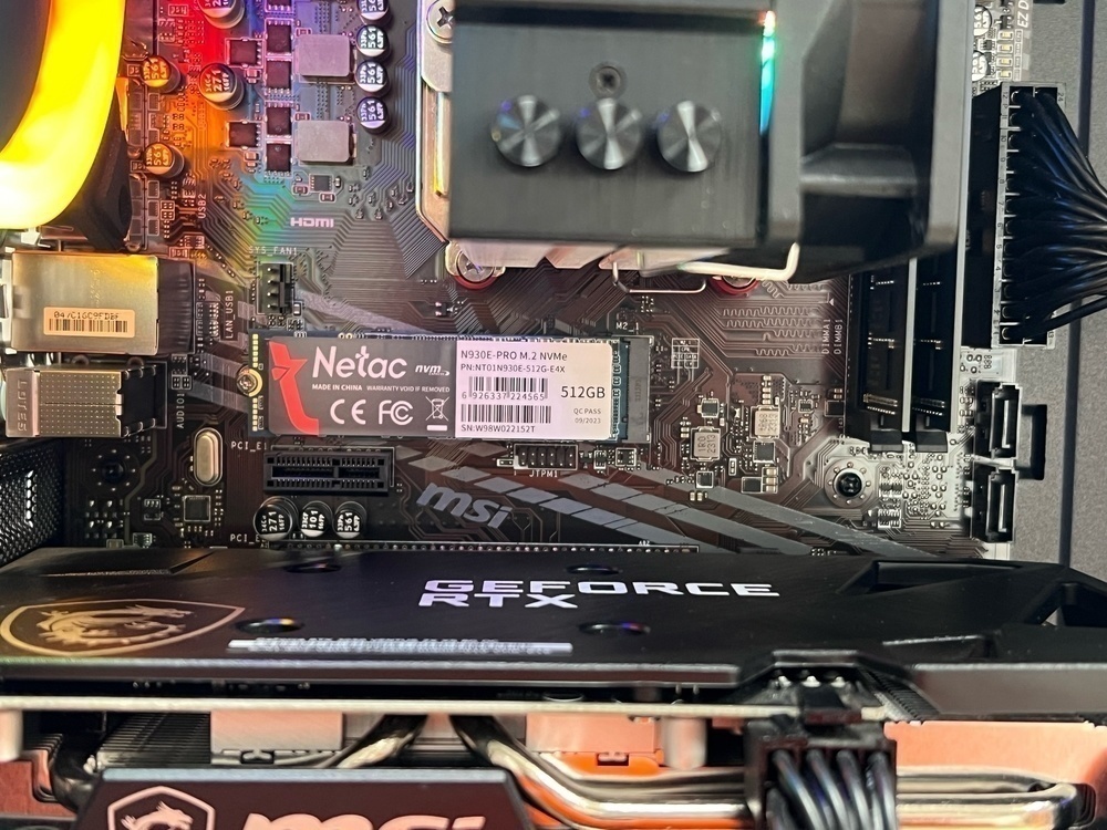 Системный блок Noname; Ryzen 5 3600, GeForce RTX 3050, 16 Гб, 512 GB, 1 Tb