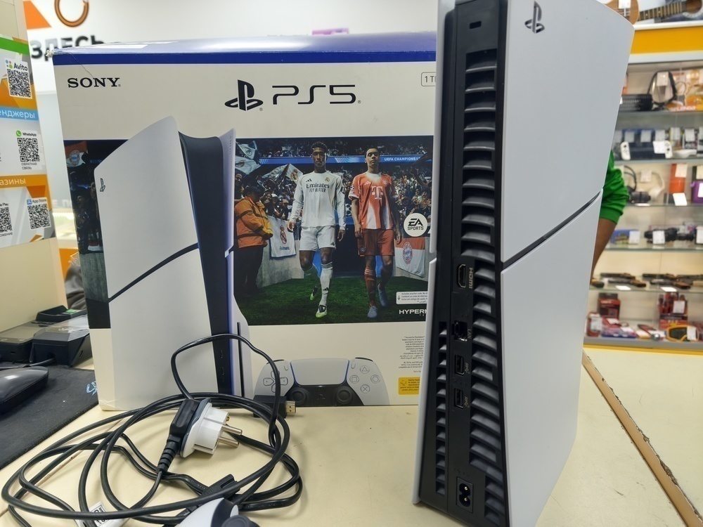 Игровая приставка PlayStation 5 Slim 1TB (С дисководом)