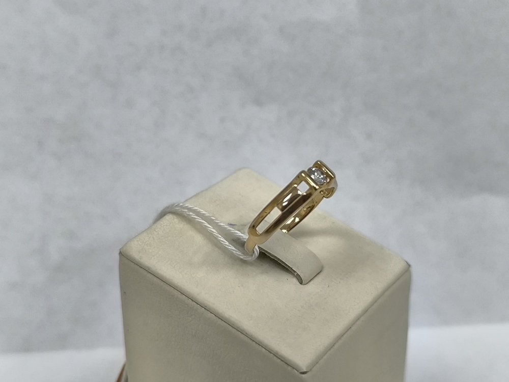 КОЛЬЦО С КАМНЕМ (Au 585)