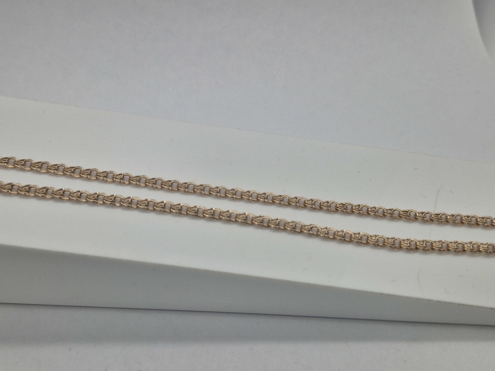 570005021 ЦЕПЬ ПУСТОТЕЛАЯ Бисмарк (Au 585)