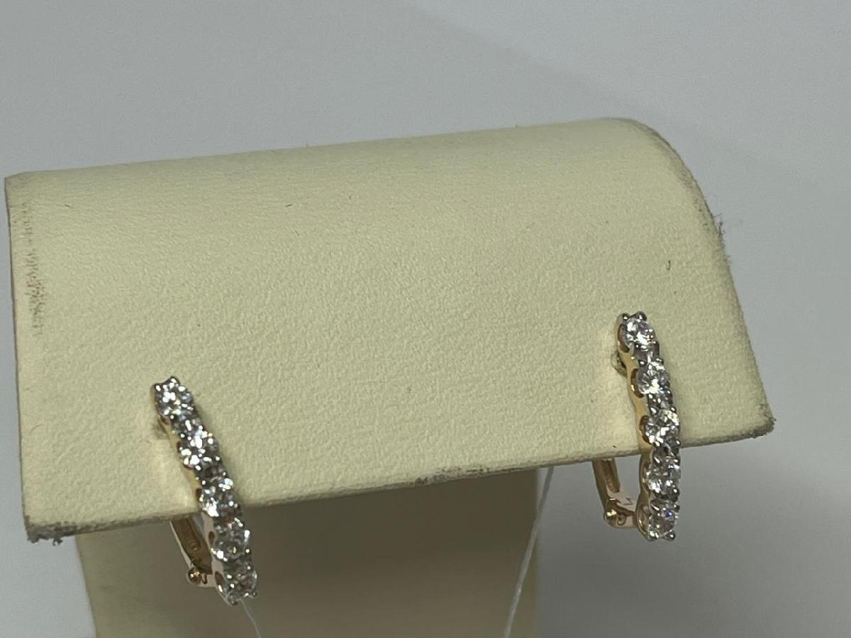 СЕРЬГИ С КАМНЯМИ (Au 585)