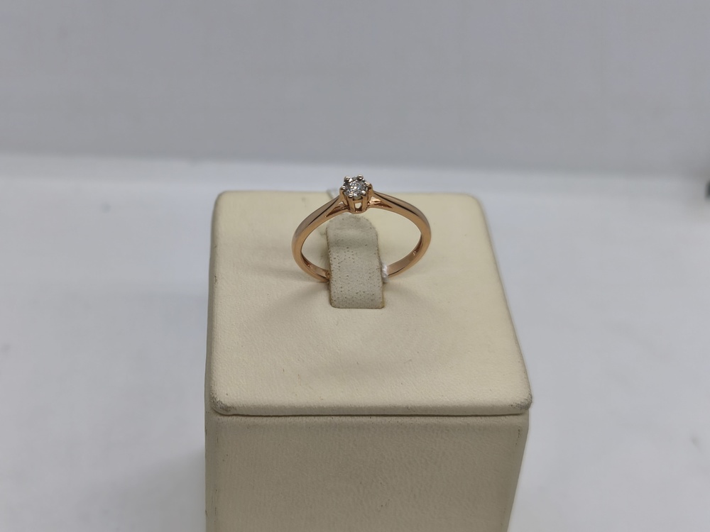 КОЛЬЦО БРИЛЛИАНТ Au 585