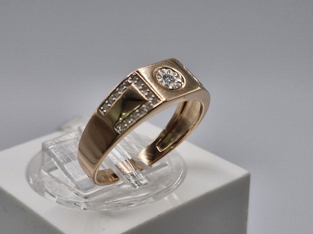 ПЕЧАТКА БРИЛЛИАНТ Au 585