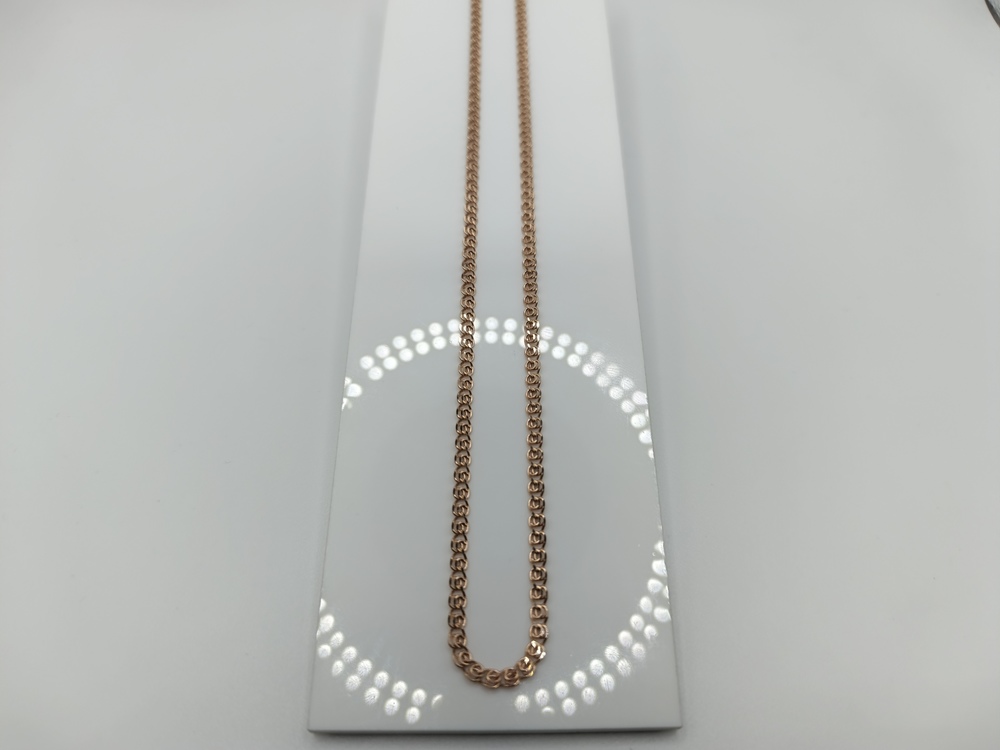 ЦЕПЬ ПУСТОТЕЛАЯ Лав (Au 585)