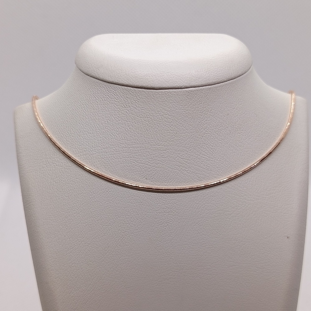 НЦ 12-078 ЦЕПЬ ПОЛНОВЕСНАЯ Жгут(снейк) (Au 585)