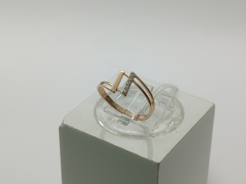 КОЛКМИ585 КОЛЬЦО С КАМНЯМИ (Au 585)