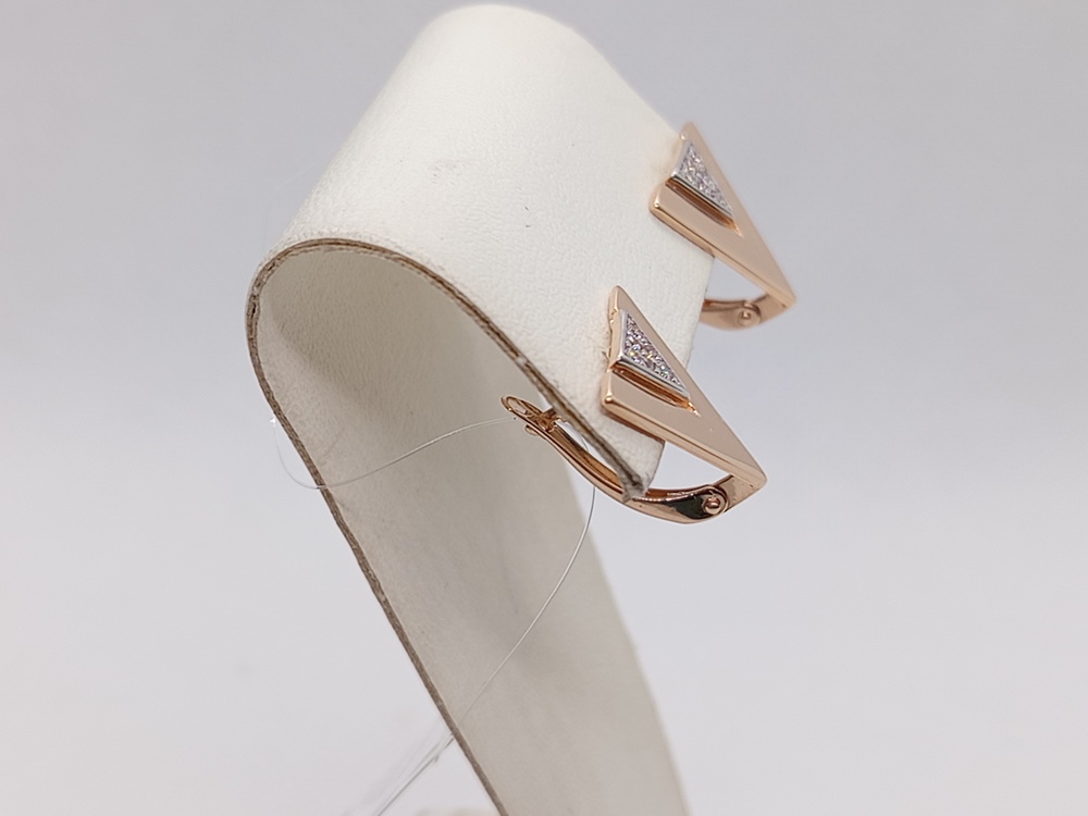 01-217432 СЕРЬГИ С КАМНЯМИ (Au 585)