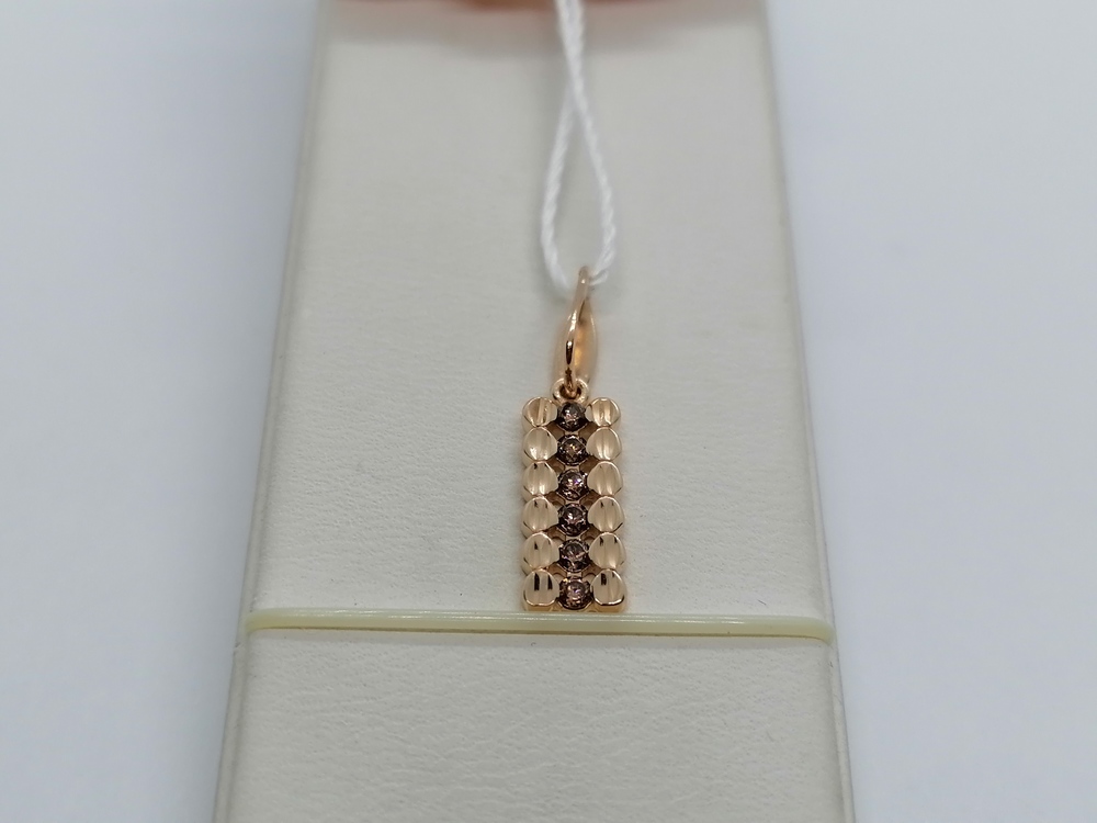 ПОДВЕСКА С КАМНЯМИ (Au 585)