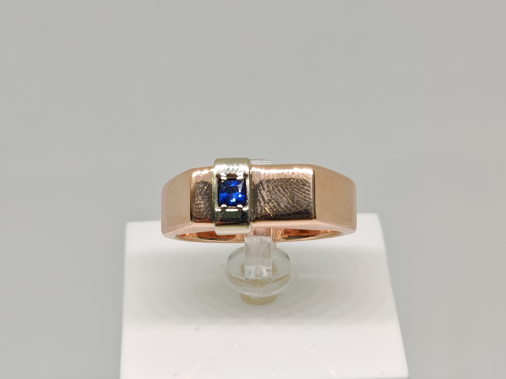 31-0313-С КОЛЬЦО ПЕЧАТКА с камнем (Au 585)