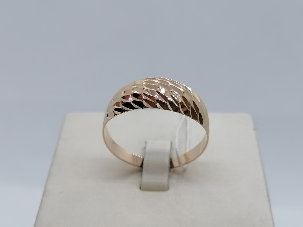 А 012529 КОЛЬЦО БЕЗ КАМНЯ (Au 585)
