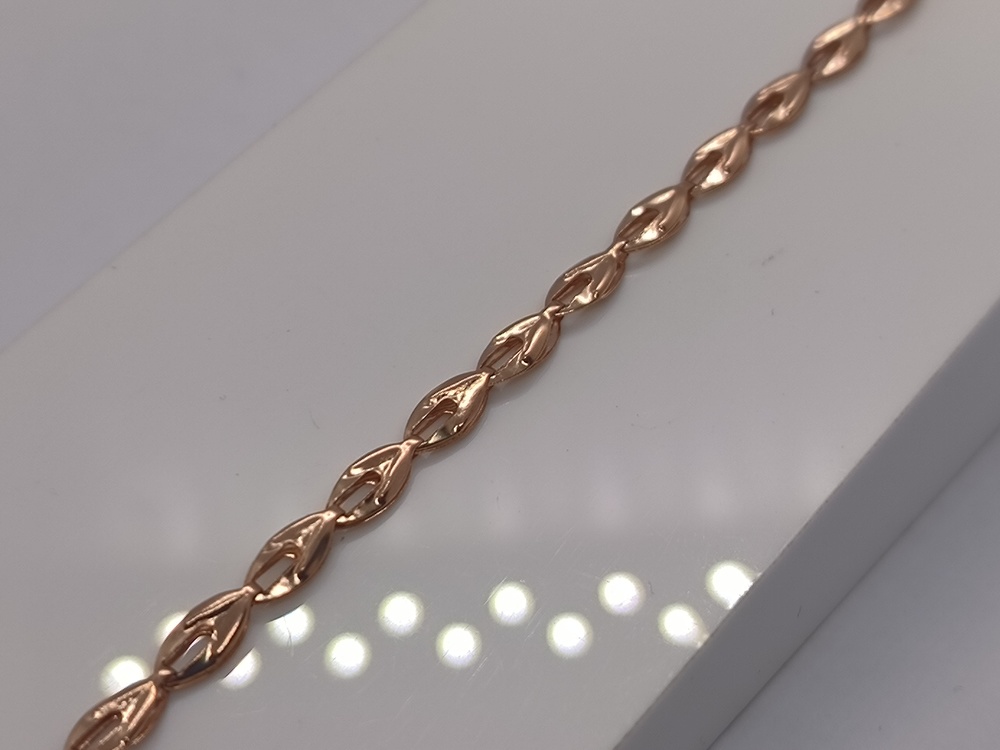 БРАСЛЕТ ПОЛНОВЕСНЫЙ Штамповка Au 585