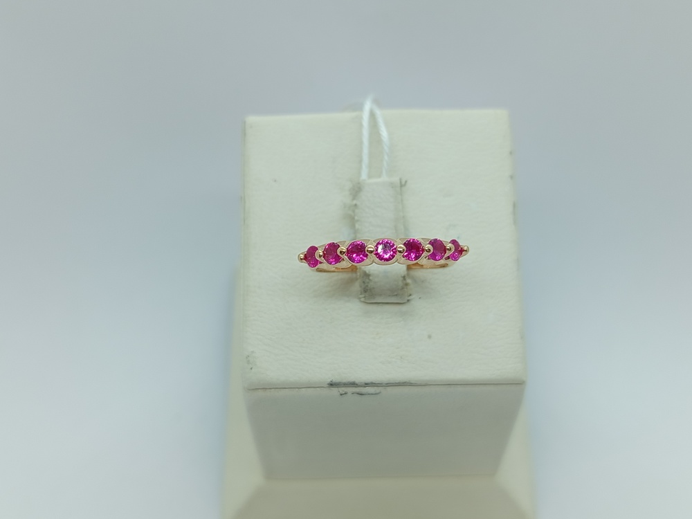 КОЛКМИ585 КОЛЬЦО С КАМНЯМИ (Au 585)