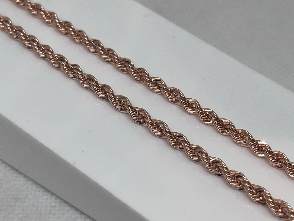 ЦЕПЬ ПУСТОТЕЛАЯ Веревка (Au 585)