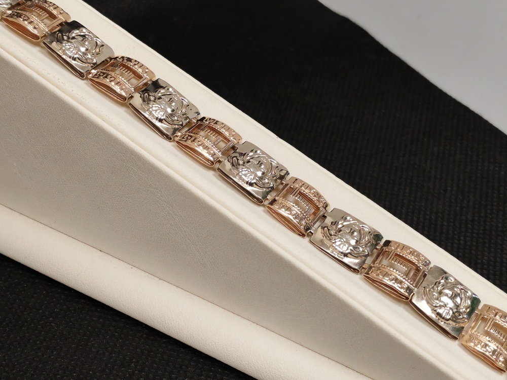 БРАСЛЕТ ФАНТАЗИЯ без камня (Au 585)